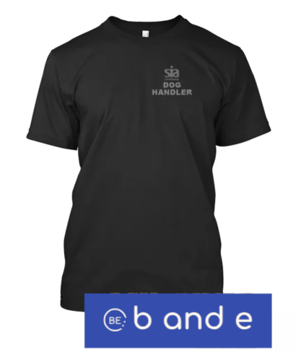 SIA Dog Handler T-Shirt – Security K9 Handler Workwear | B and E - Image 3