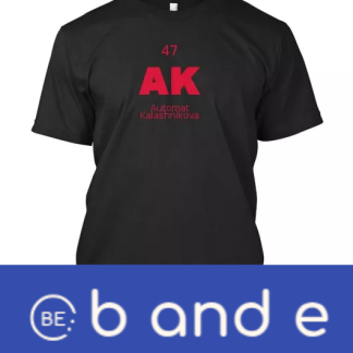 AK47 Kalashnikova T-shirt Black