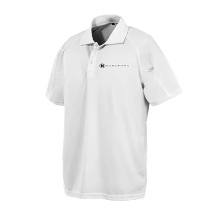 Nordhavn Yacht Crew Polo White